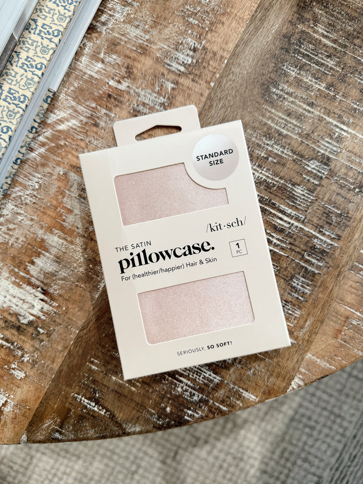 Kitsch Satin Pillowcase - Blush