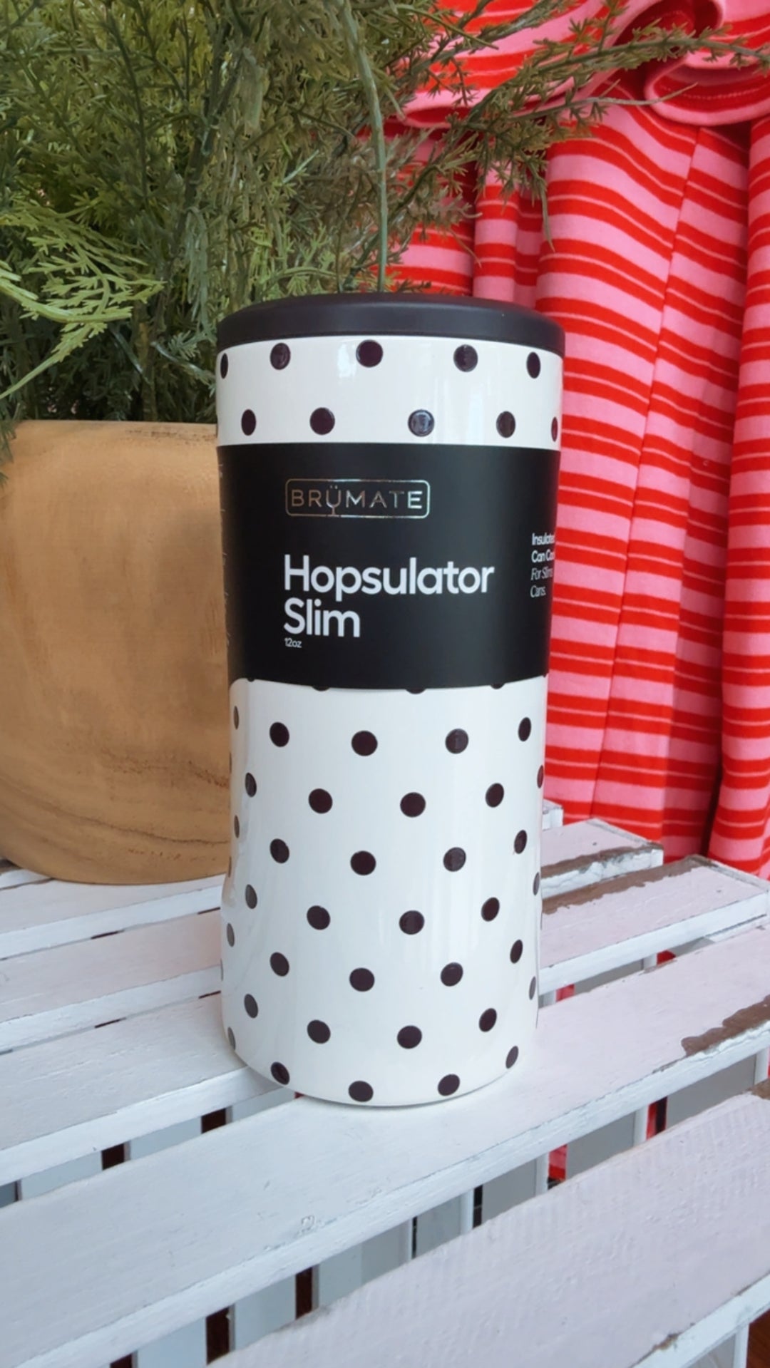 Brumate: Hopsulator Slim -Polka Pearl