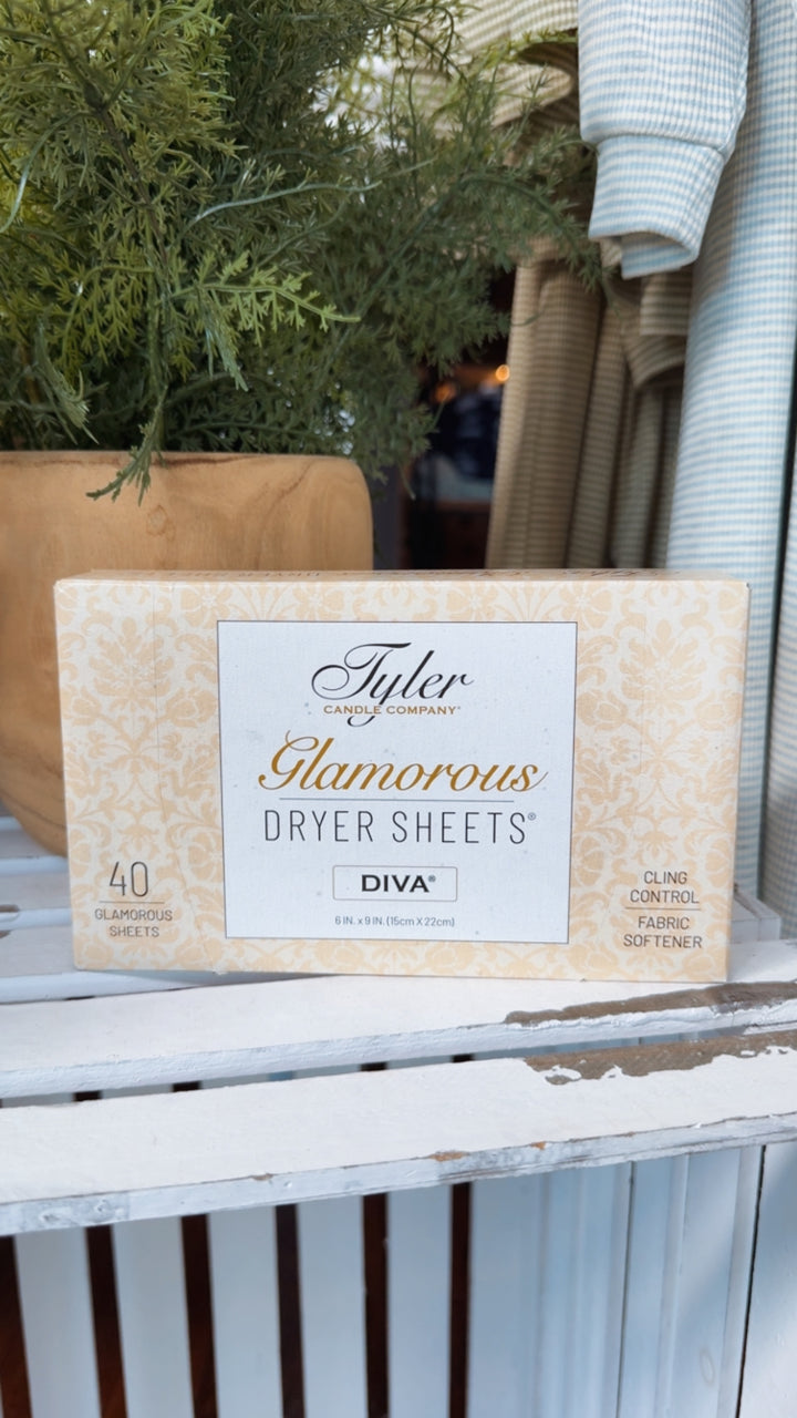 Tyler: Diva® Dryer Sheets