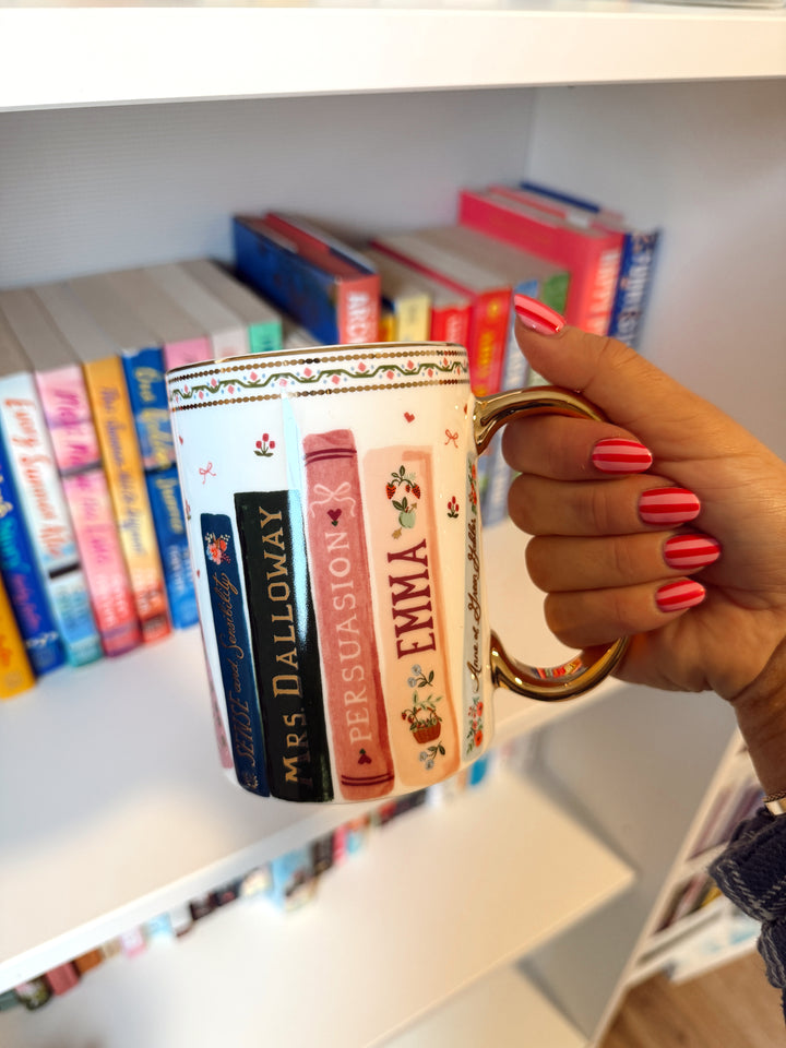 Ladies Night Book Club Porcelain Mug