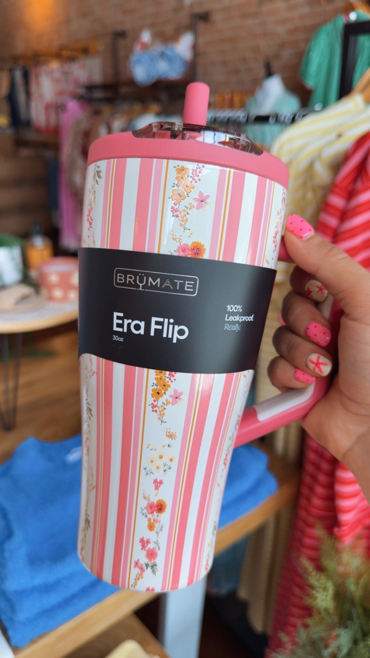 Brumate: Era Flip 30oz-Cascading Florals