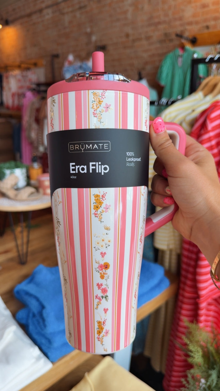 Brumate: Era Flip 40oz-Cascading Florals