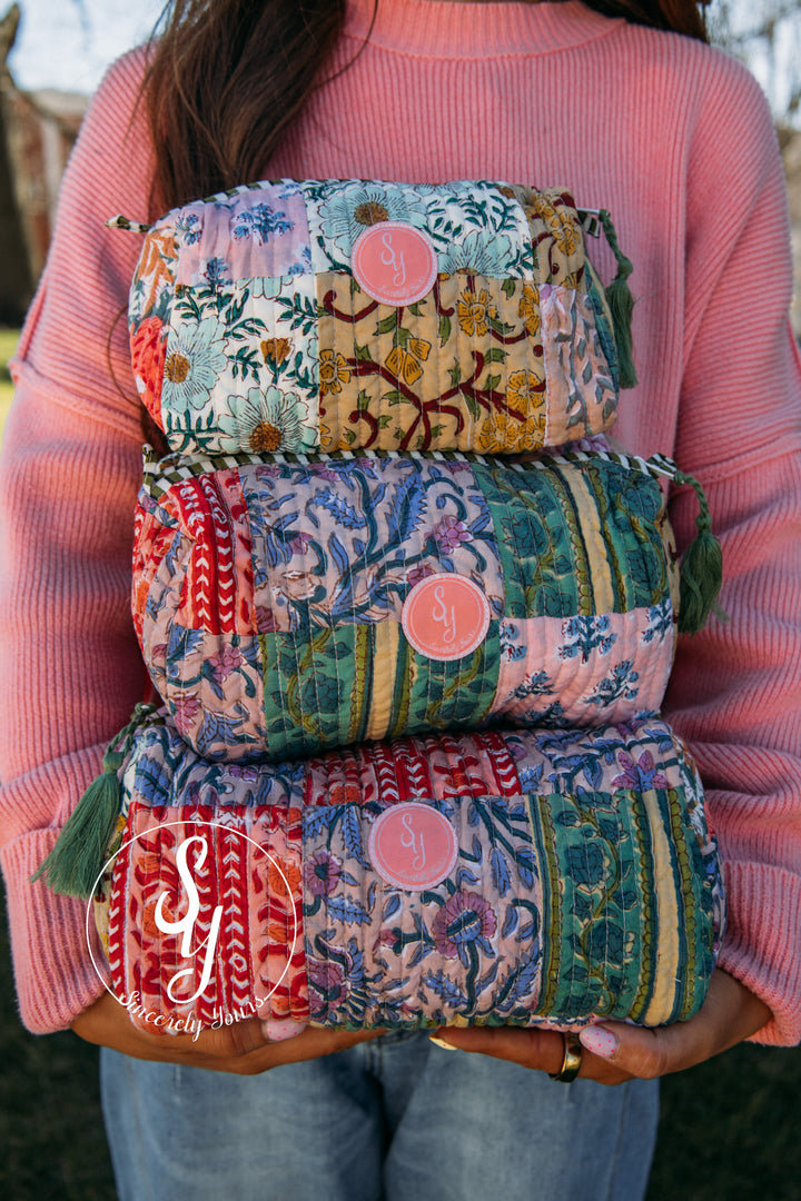 SY Label: Luna Cosmetic Bags