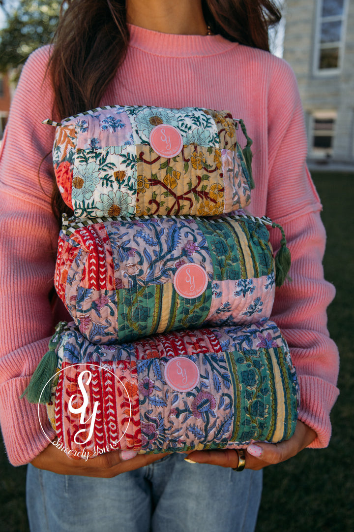 SY Label: Luna Cosmetic Bags