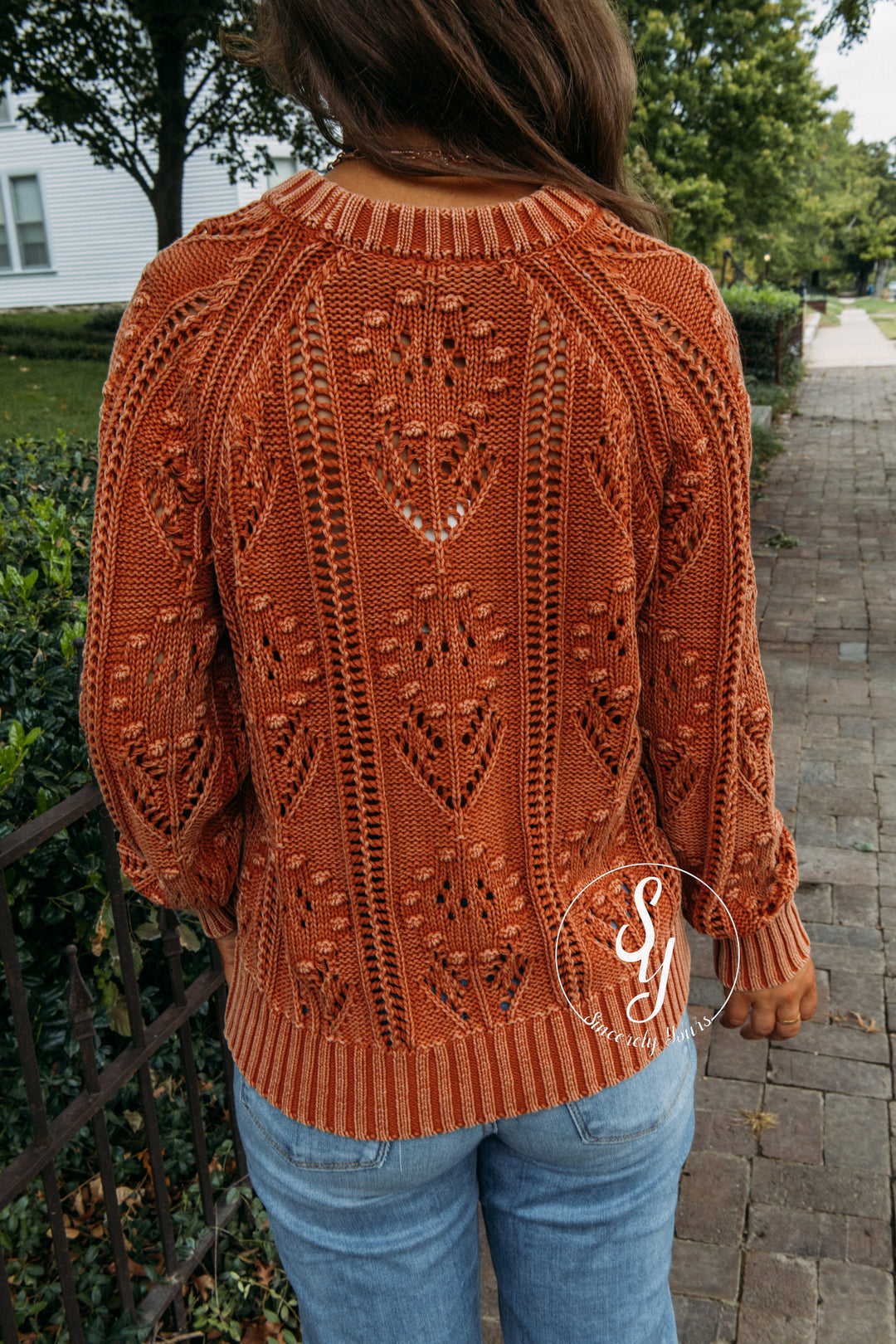 Big Energy Sweater - Rust