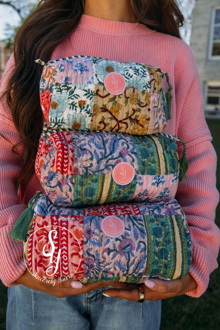 SY Label: Luna Cosmetic Bags