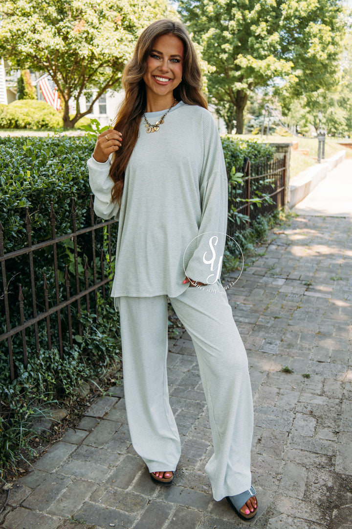 Breezy Air Top - Baby Blue