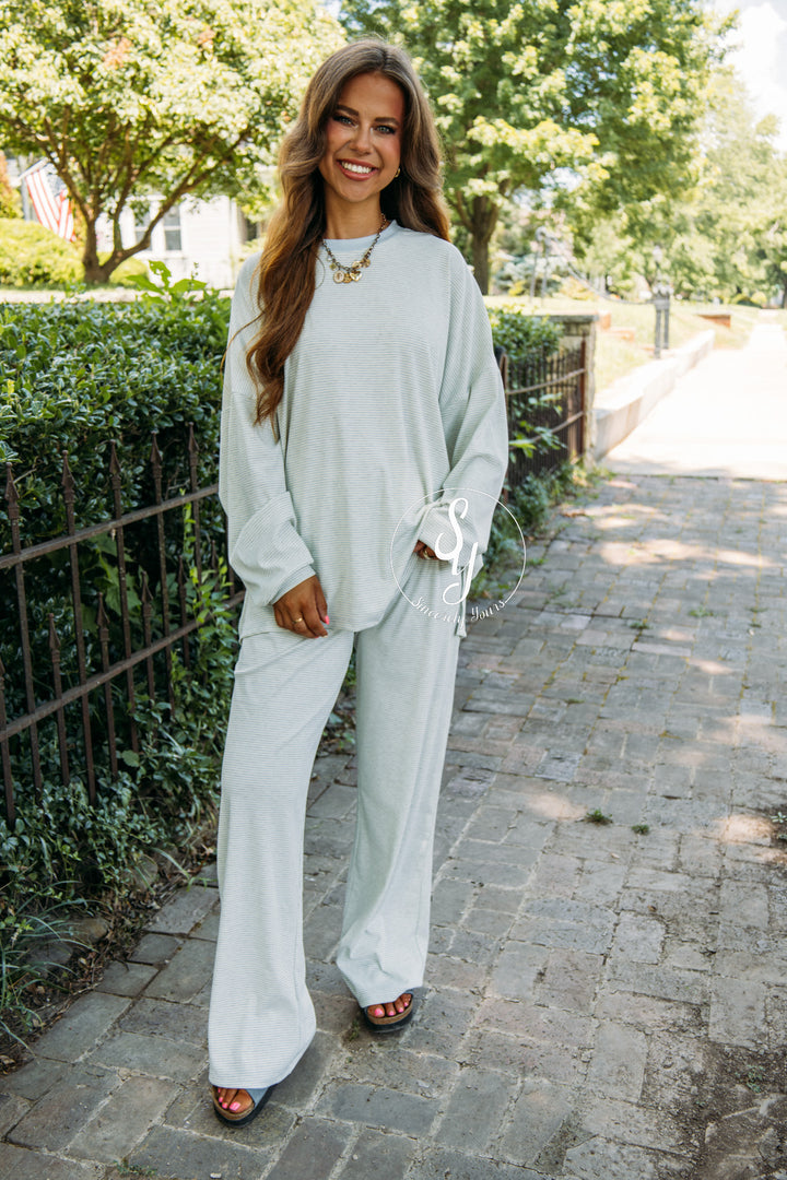 Breezy Air Top - Baby Blue
