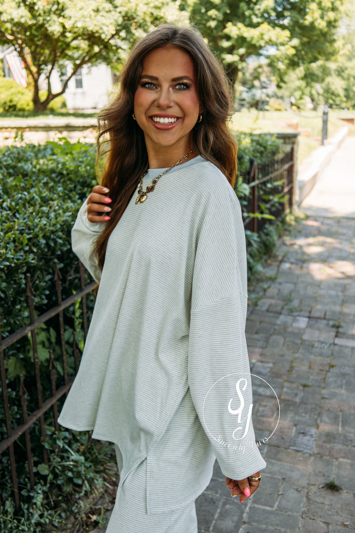 Breezy Air Top - Baby Blue