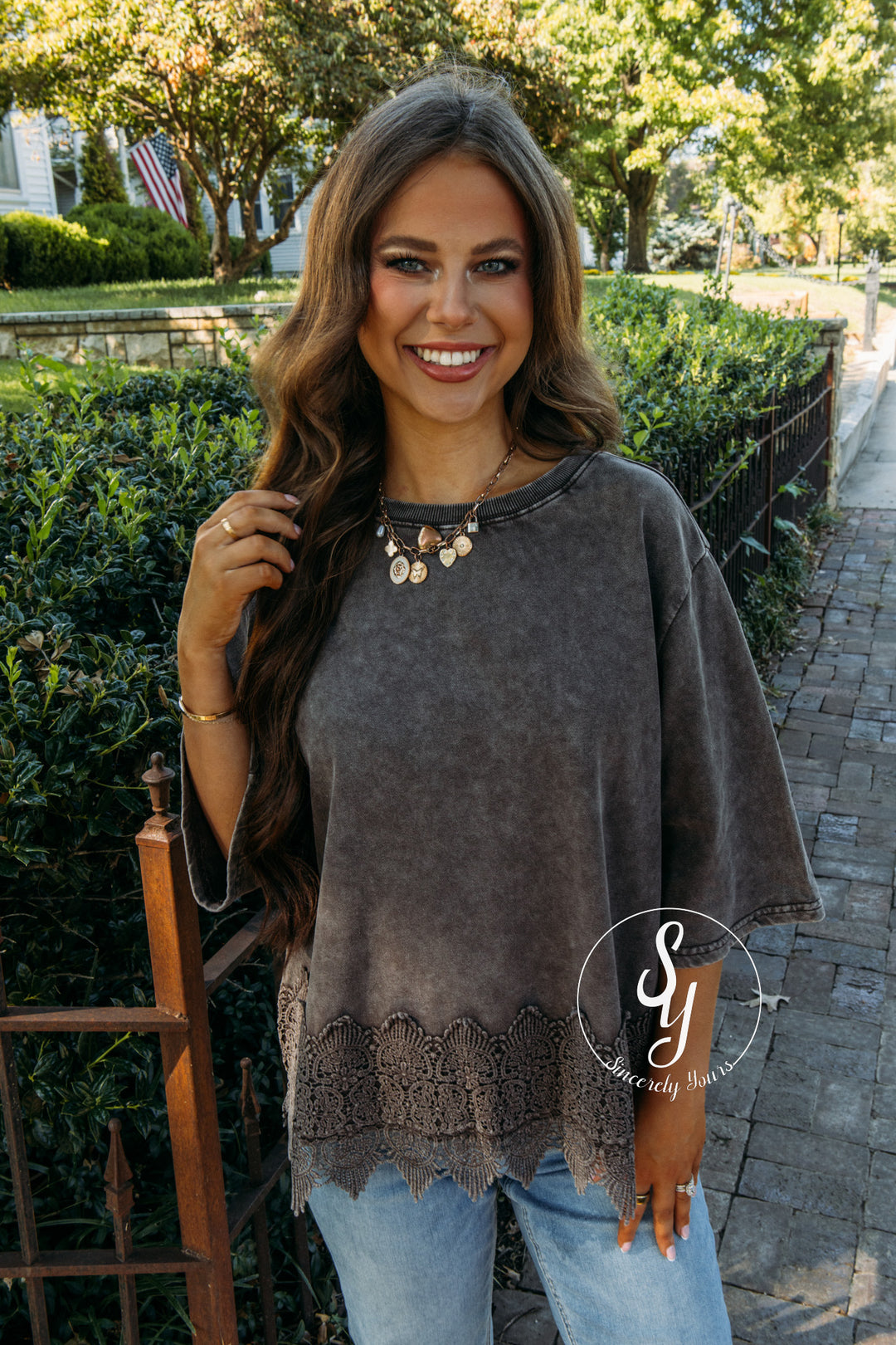 Flirty Love Top - Espresso