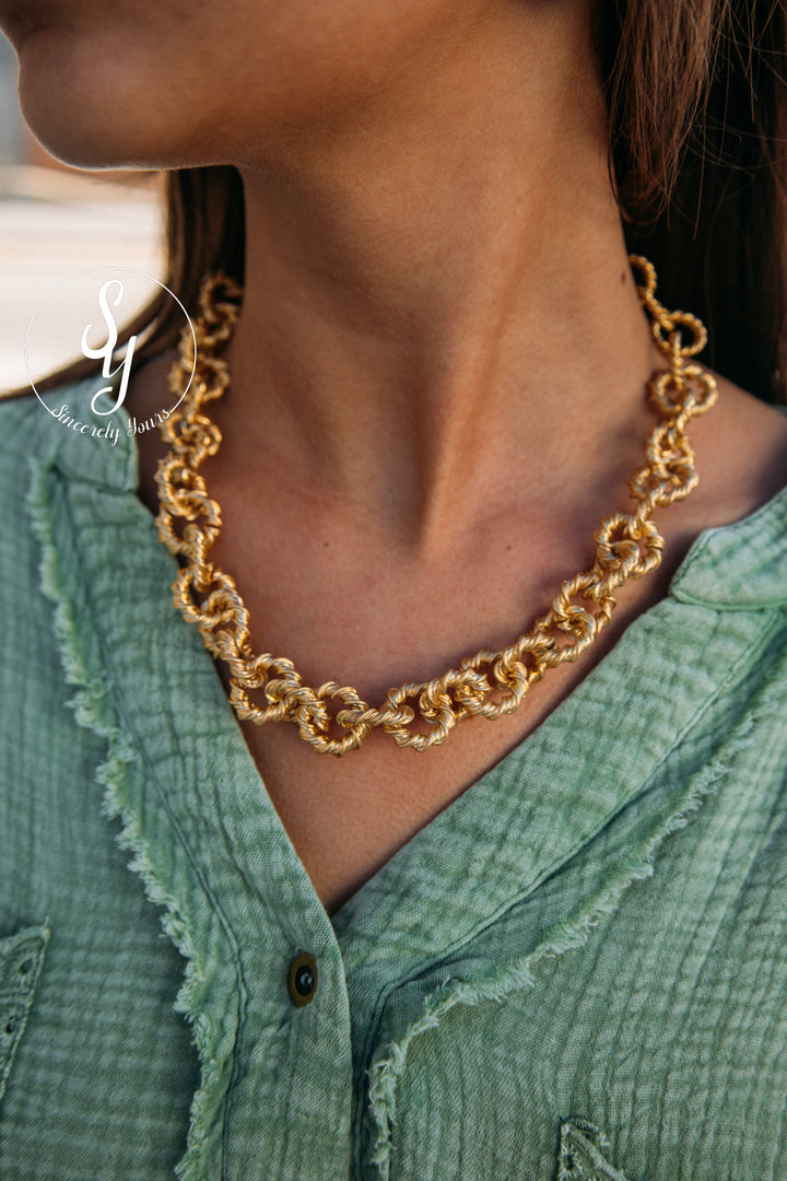 Zane Necklace - Gold