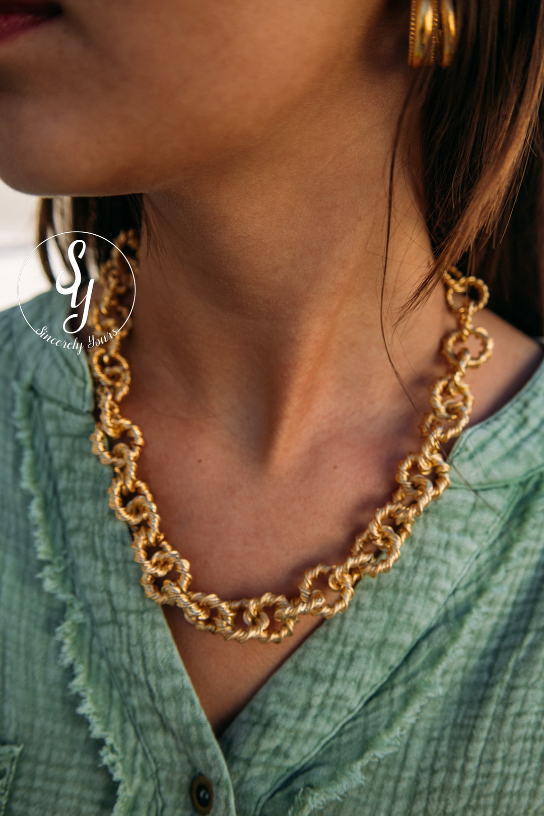Zane Necklace - Gold