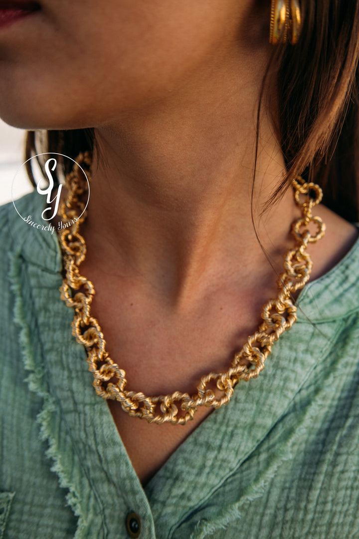 Zane Necklace - Gold