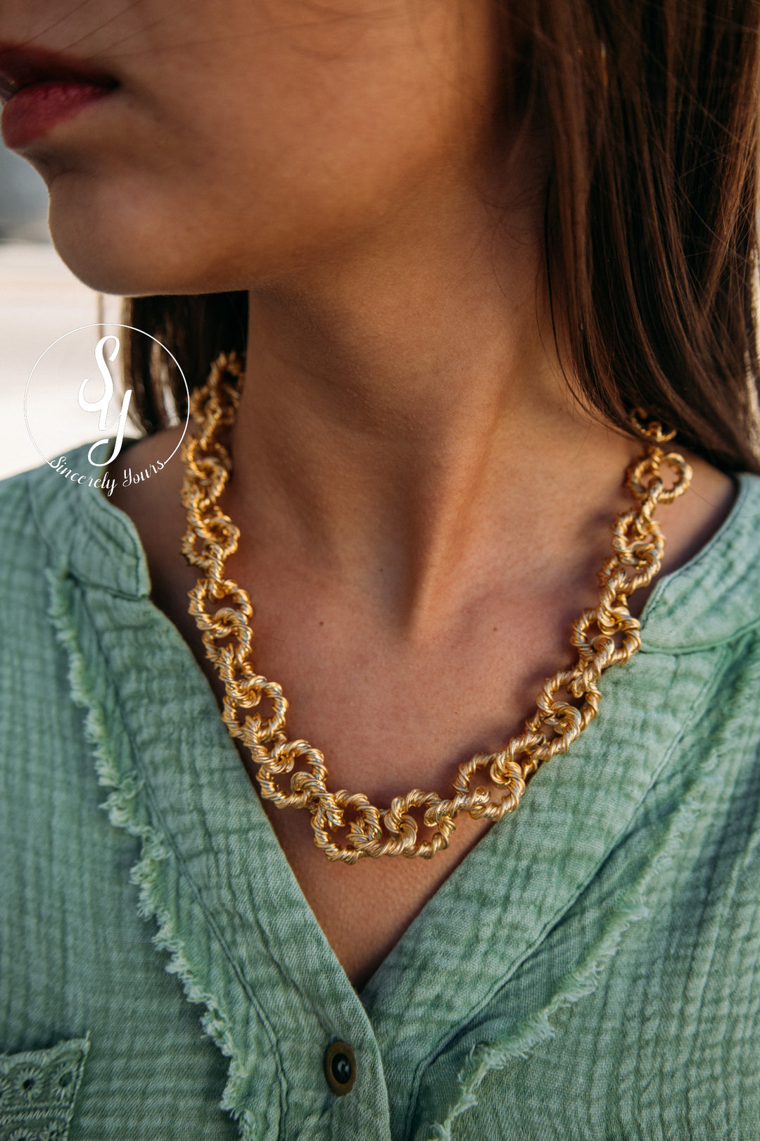 Zane Necklace - Gold
