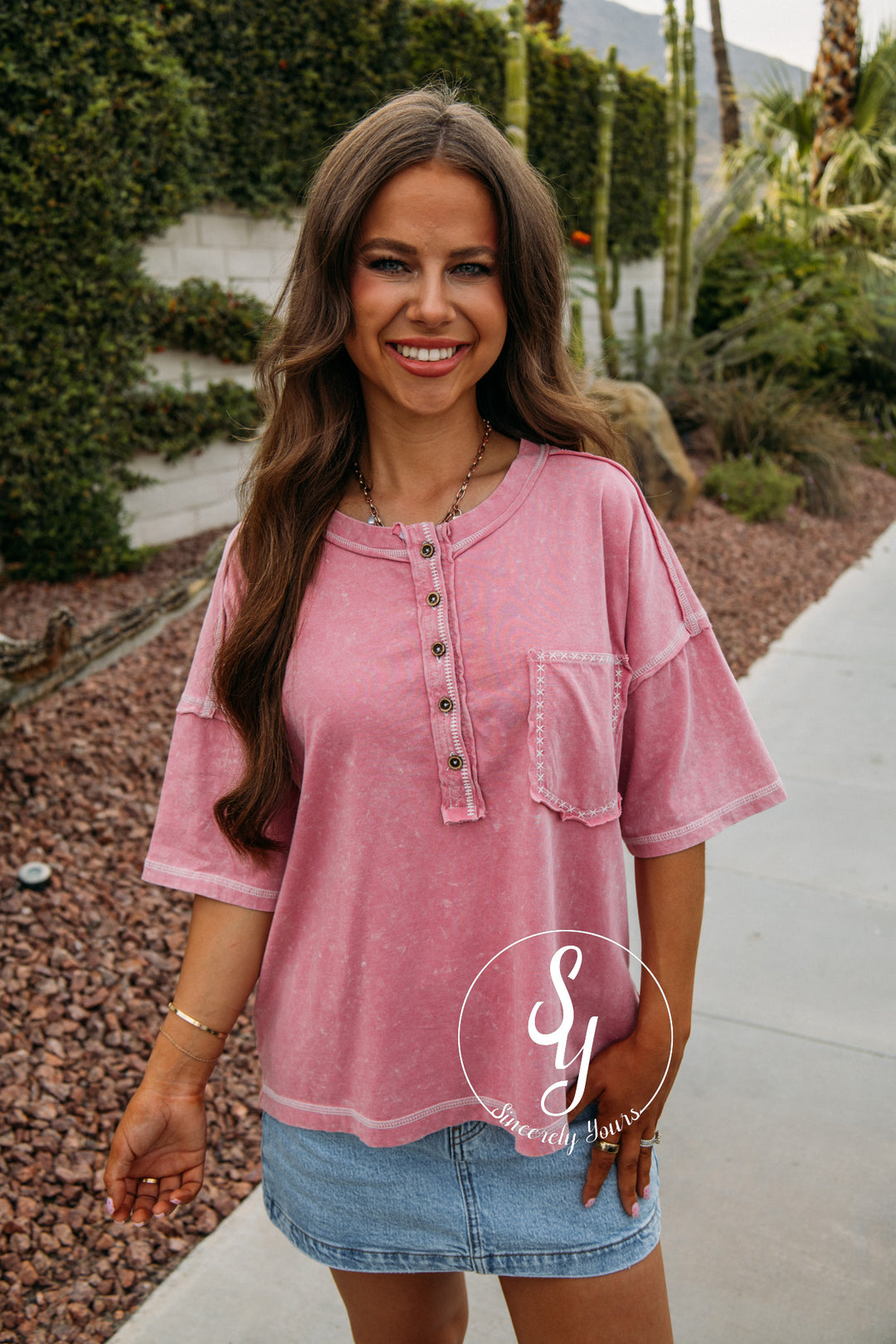 Epic Life Top - Mauve