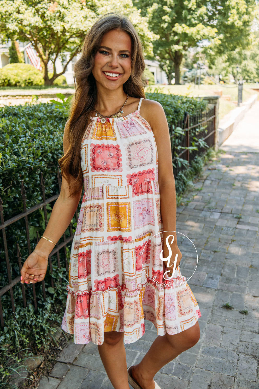 Floral Fantasy Dress - Blush