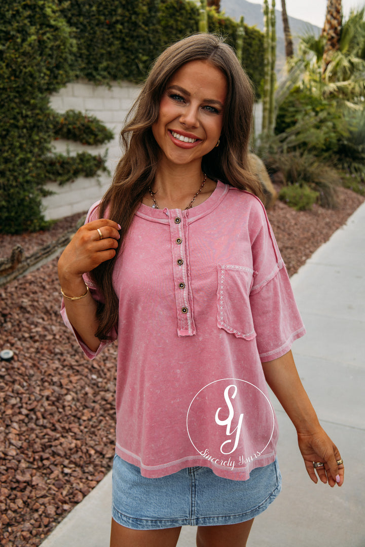 Epic Life Top - Mauve
