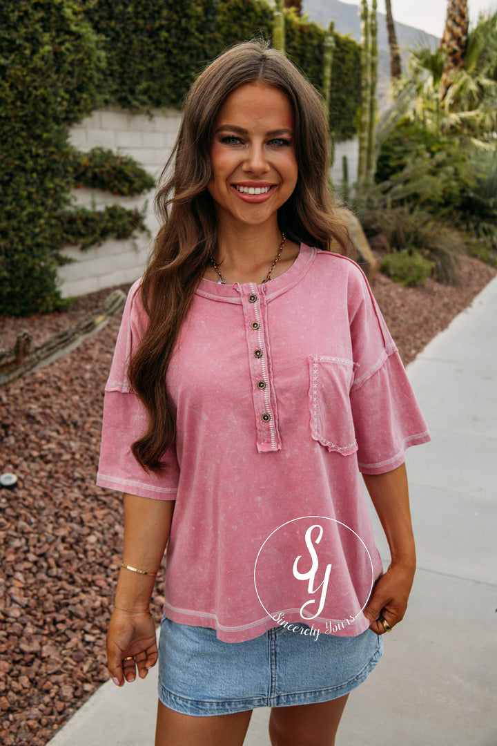 Epic Life Top - Mauve