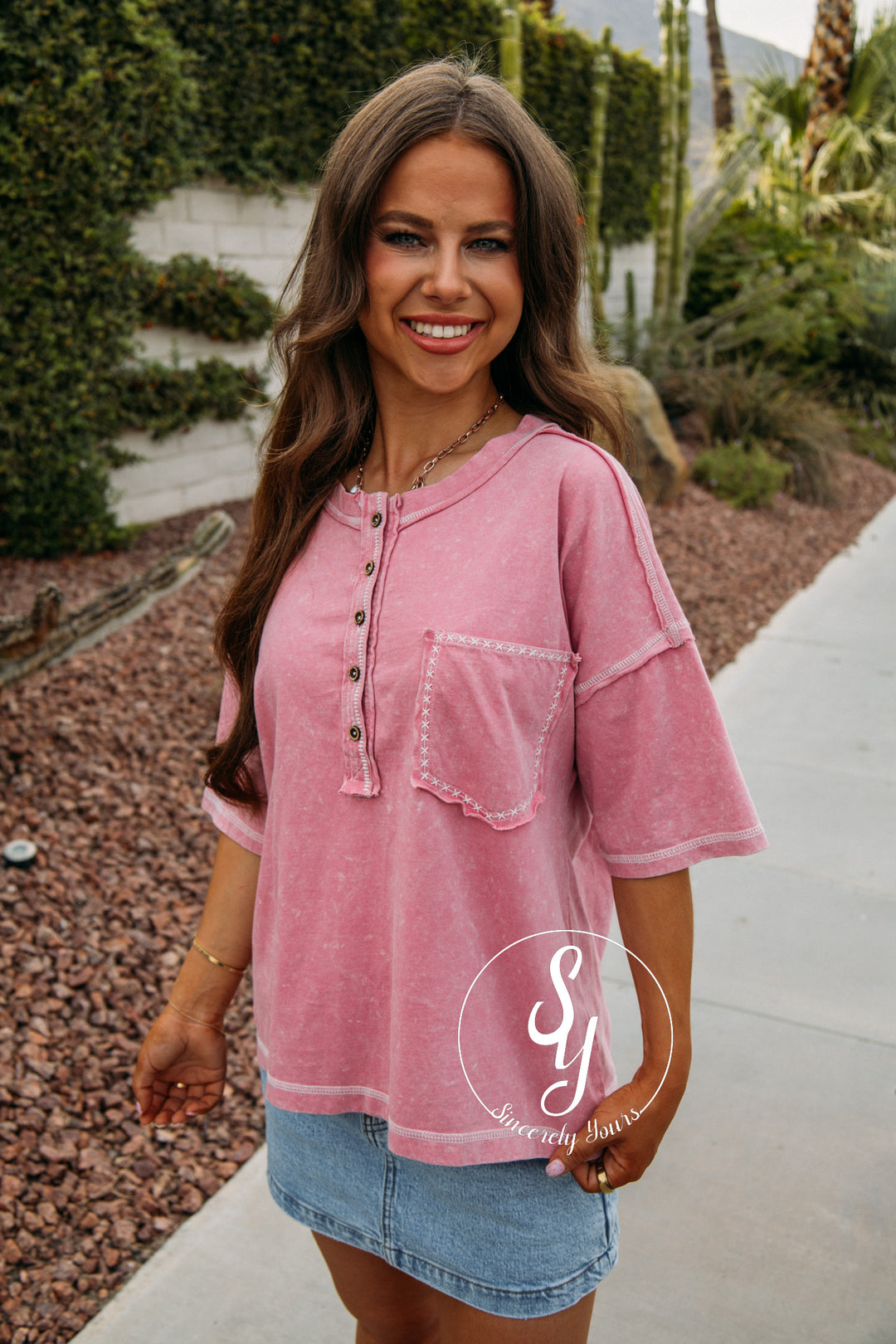 Epic Life Top - Mauve
