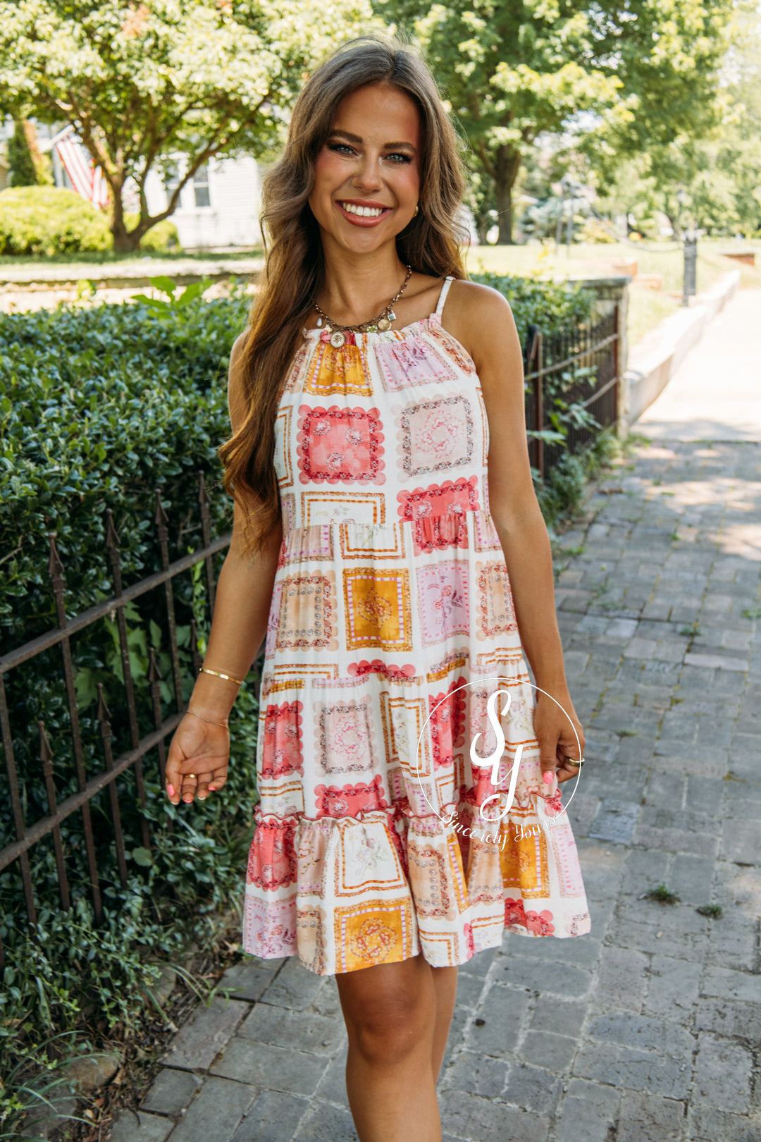 Floral Fantasy Dress - Blush