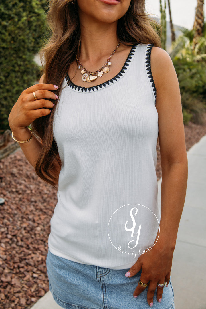 Undercover Tank - White