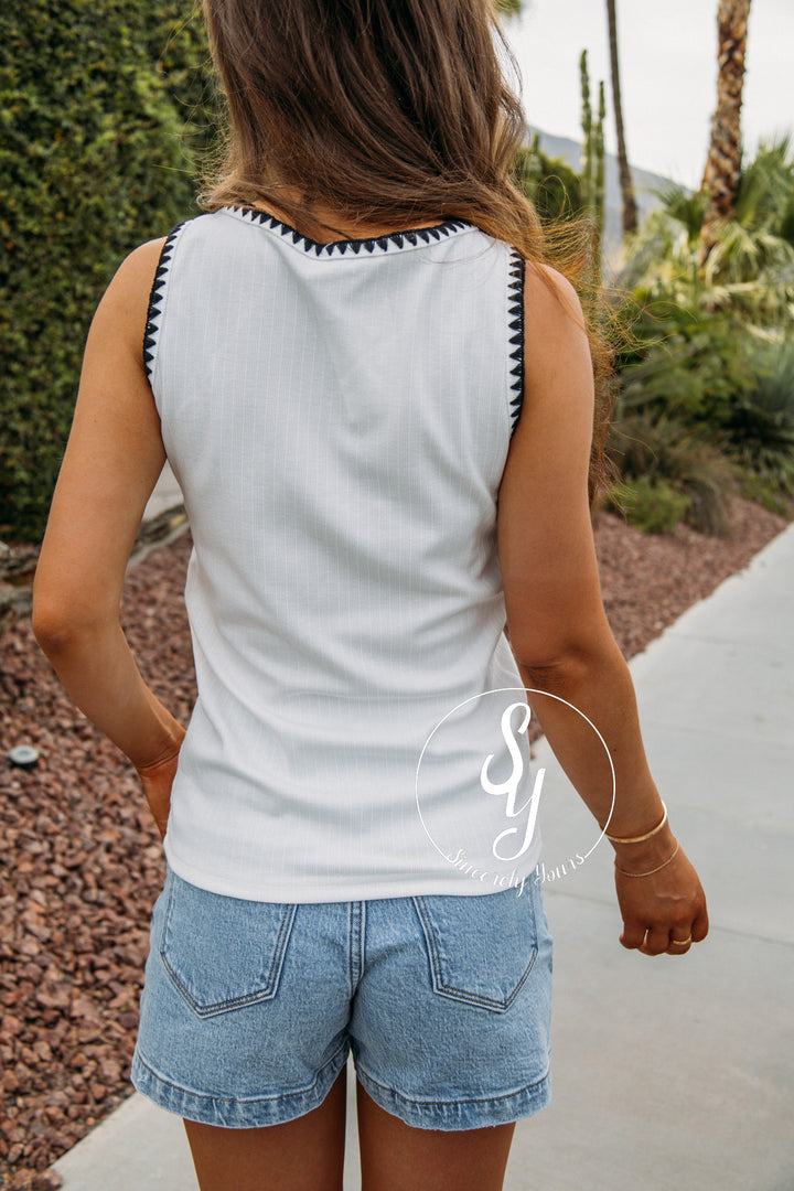 Undercover Tank - White