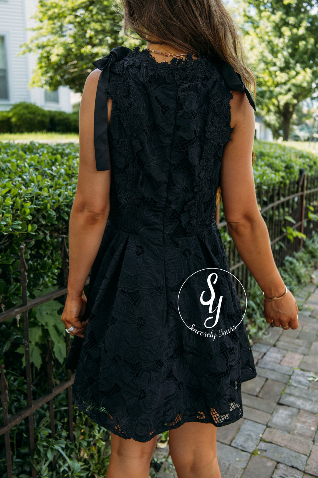 Lace And Grace Dress - Black