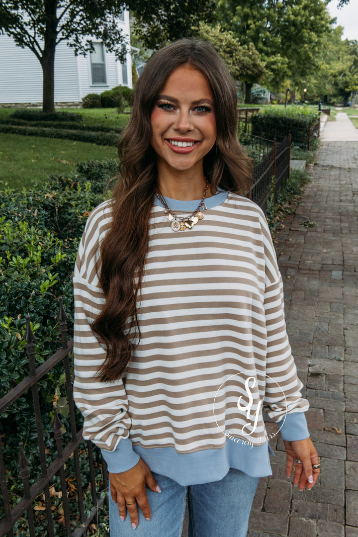 Remarkable Top - Khaki Multi