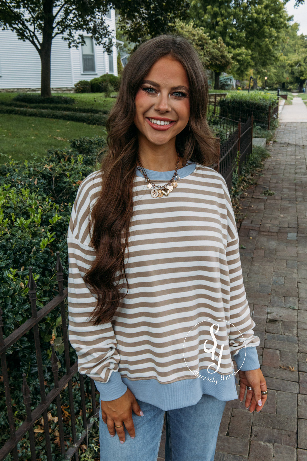 Remarkable Top - Khaki Multi