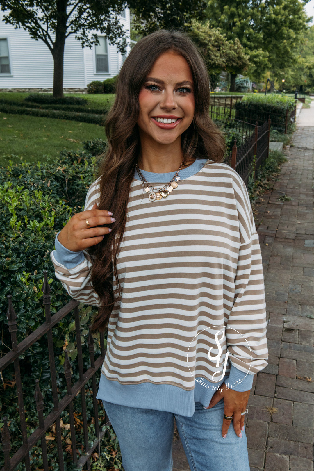 Remarkable Top - Khaki Multi