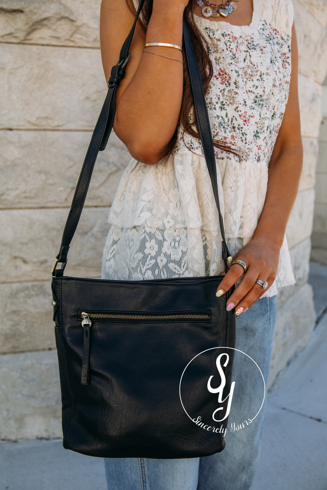 Weston Crossbody - Black