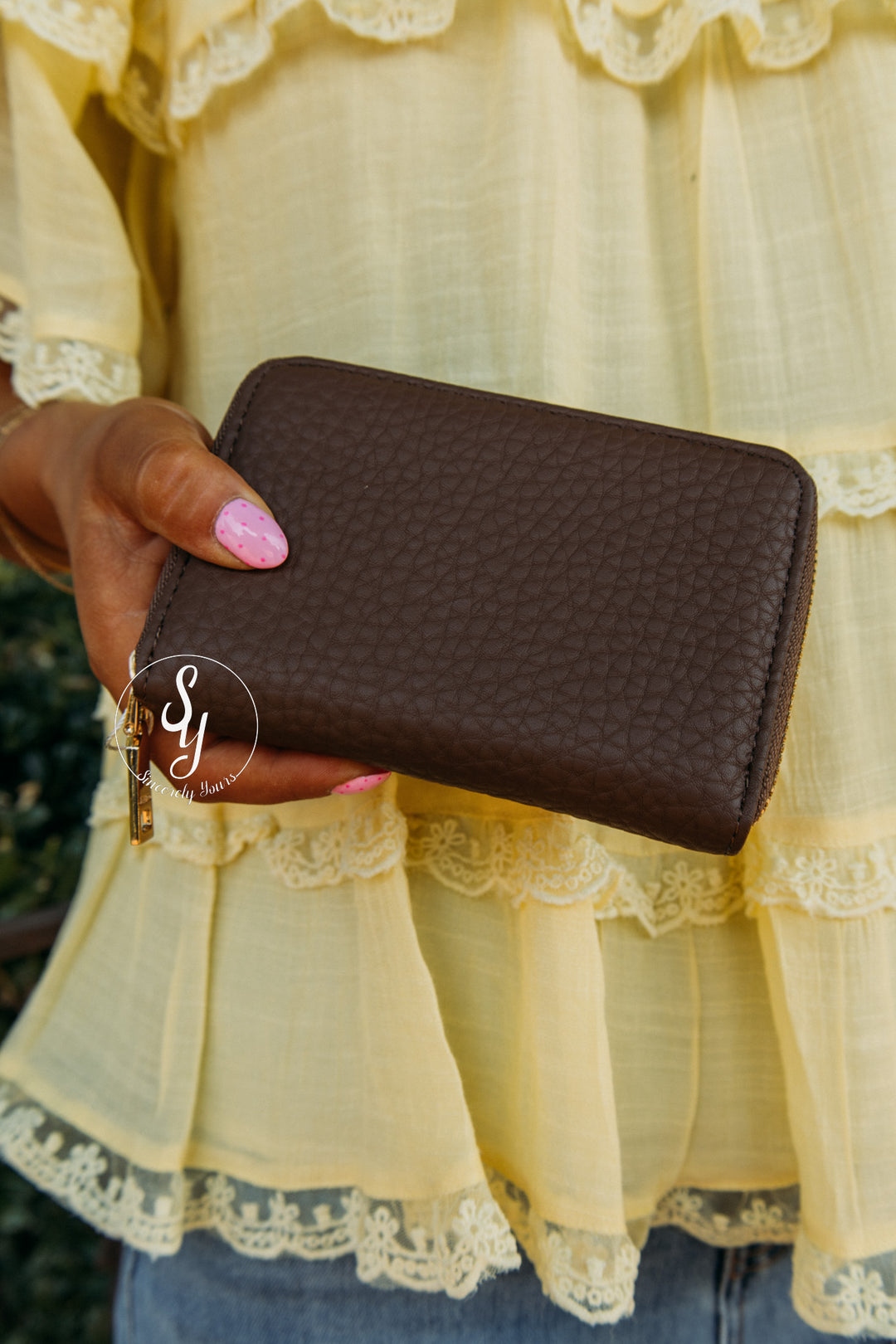 Maddie Wallet - Chocolate