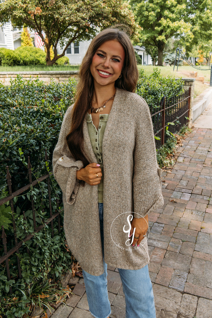 Drew Cardigan - Mocha