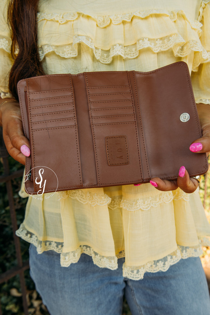 Em Wallet - Saddle