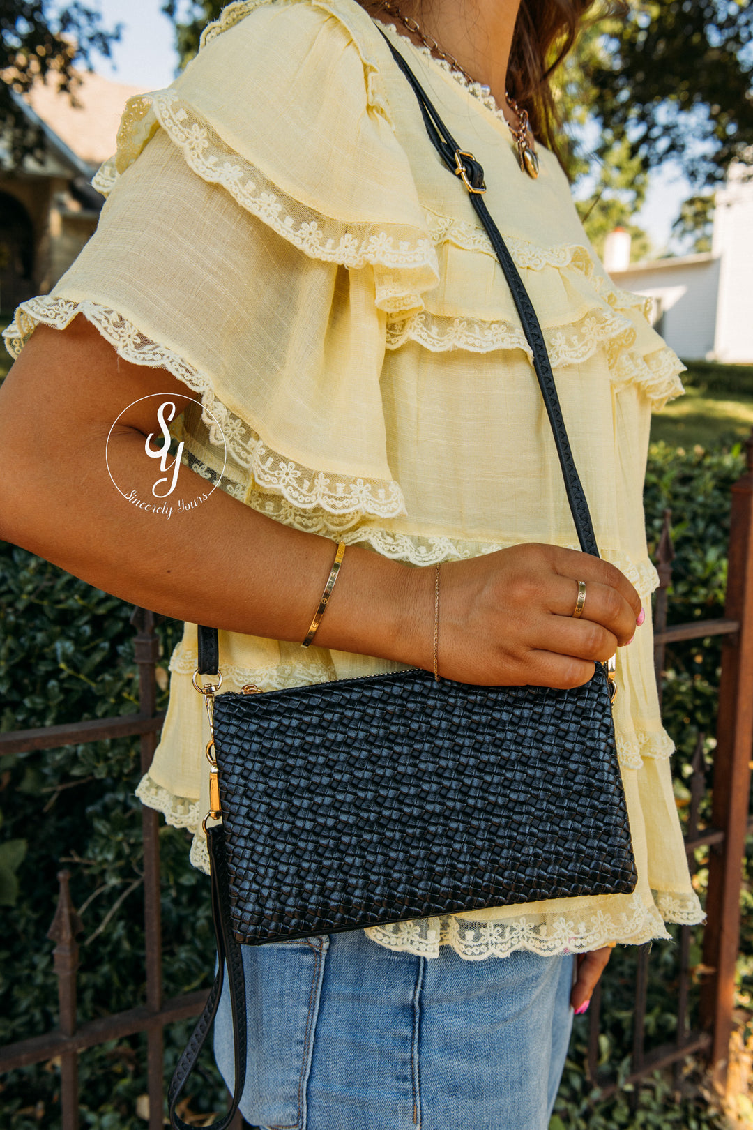 Joy Filled Purse - Black