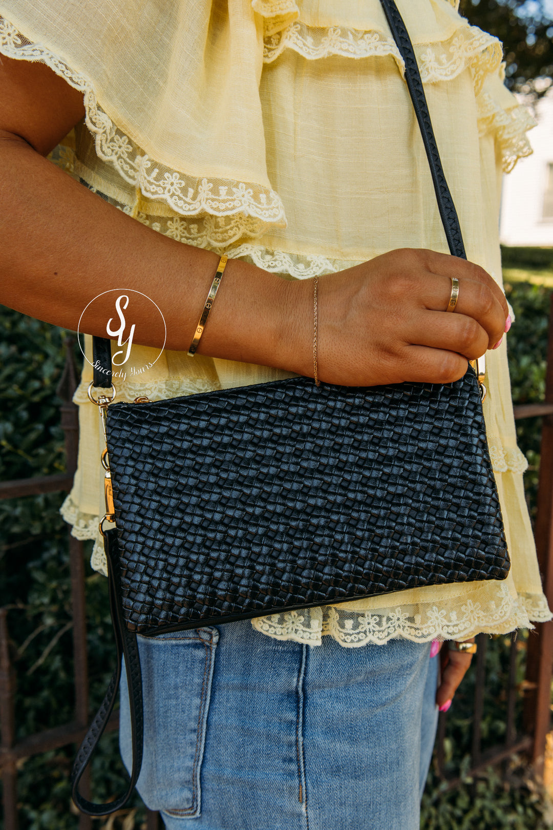 Joy Filled Purse - Black