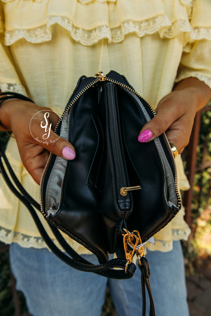 Joy Filled Purse - Black