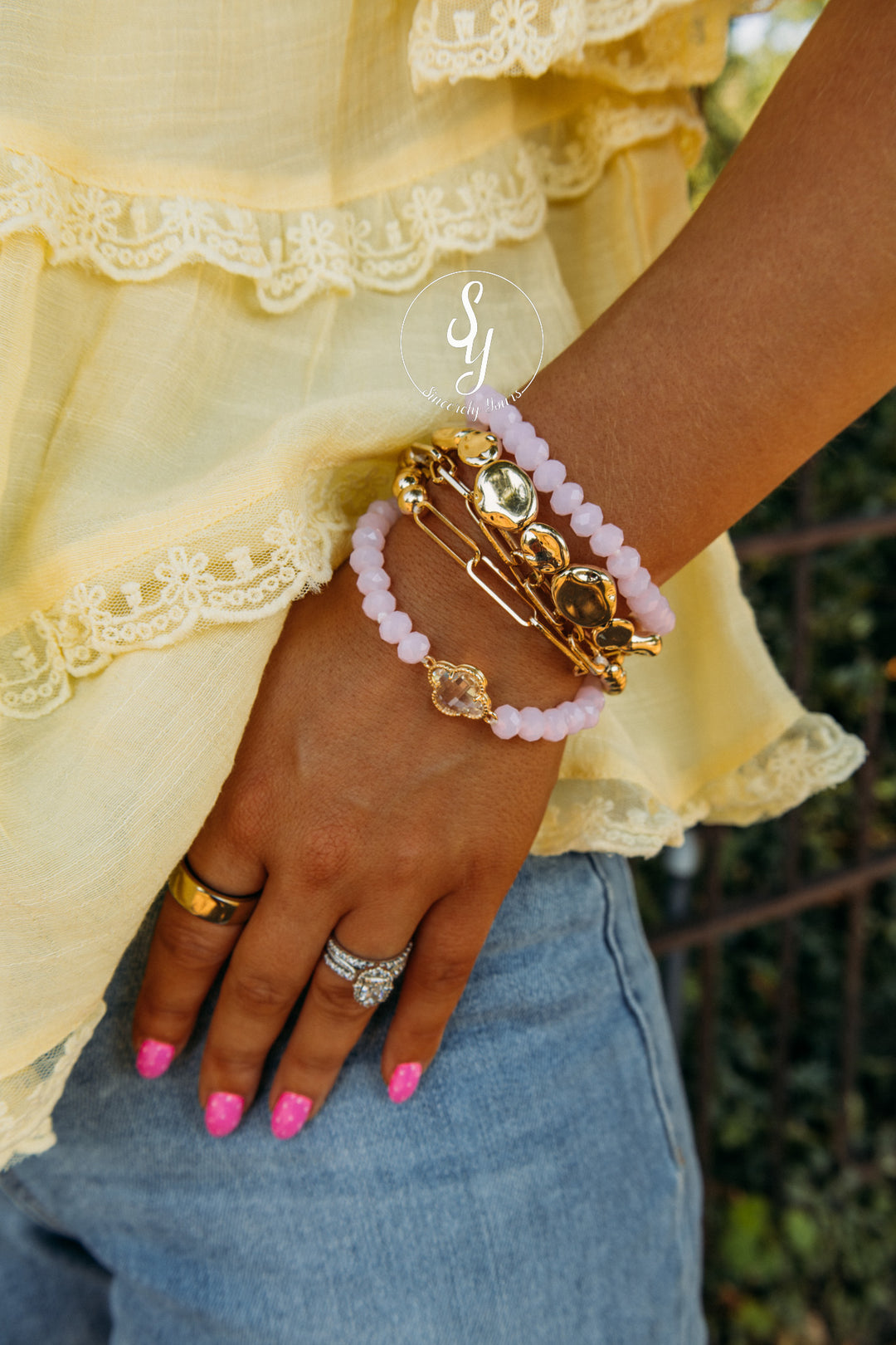 Sweet Color Bracelet Stack
