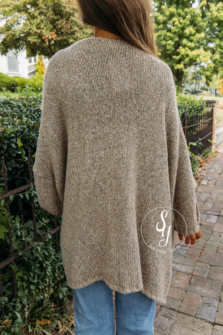 Drew Cardigan - Mocha