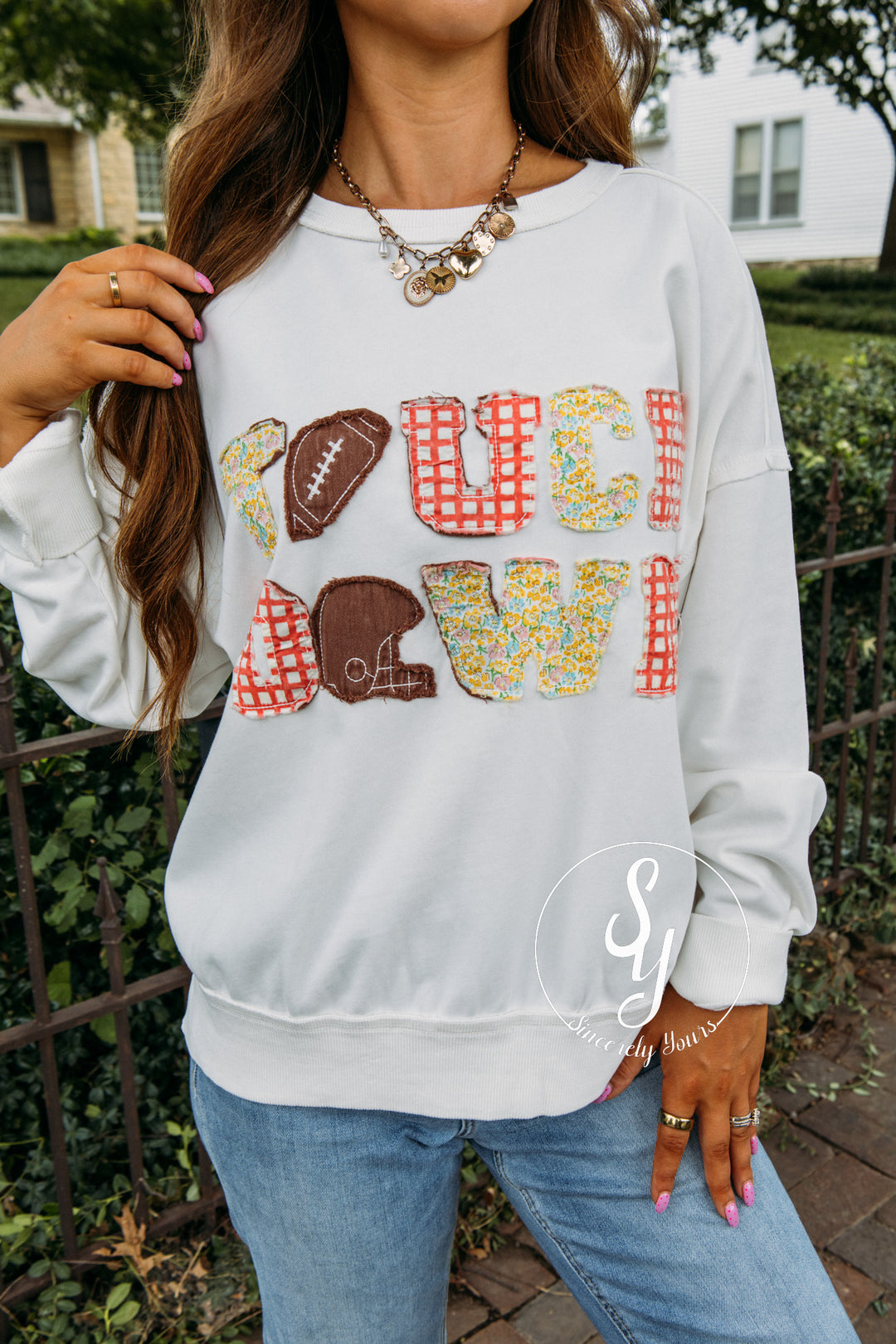Friday Night Lights Top - White