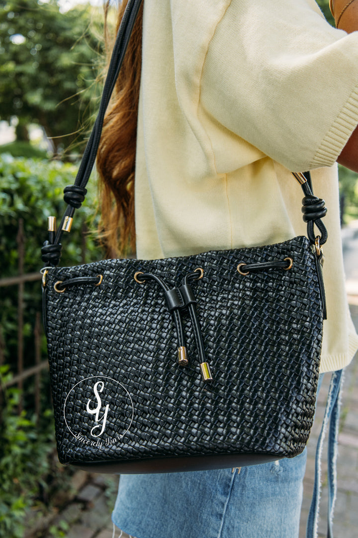 Join Together Bucket Bag - Black