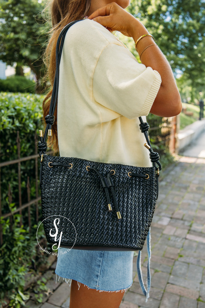 Join Together Bucket Bag - Black