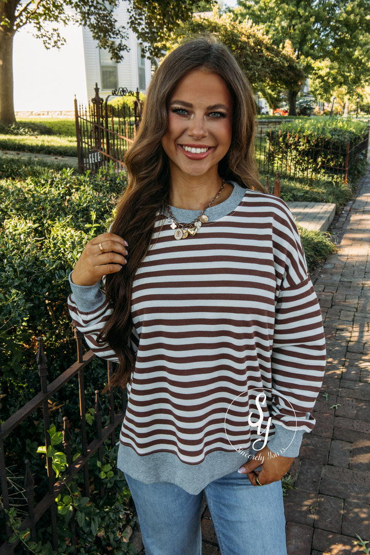 Remarkable Top - Brown Multi