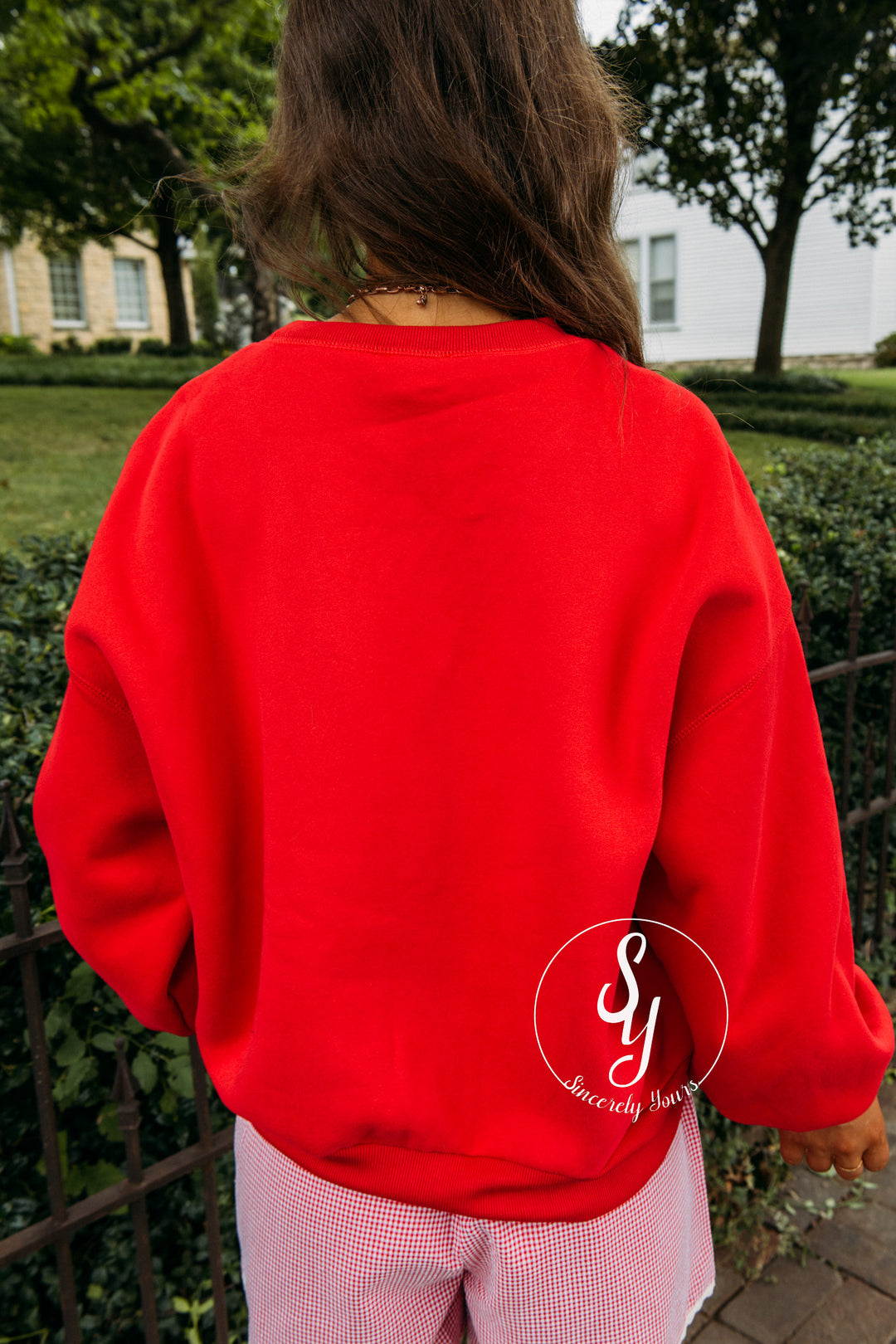 Game Day Ready Crewneck - Red