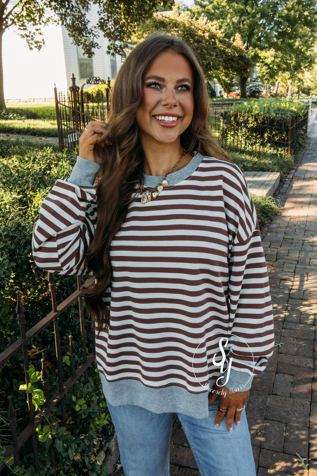Remarkable Top - Brown Multi
