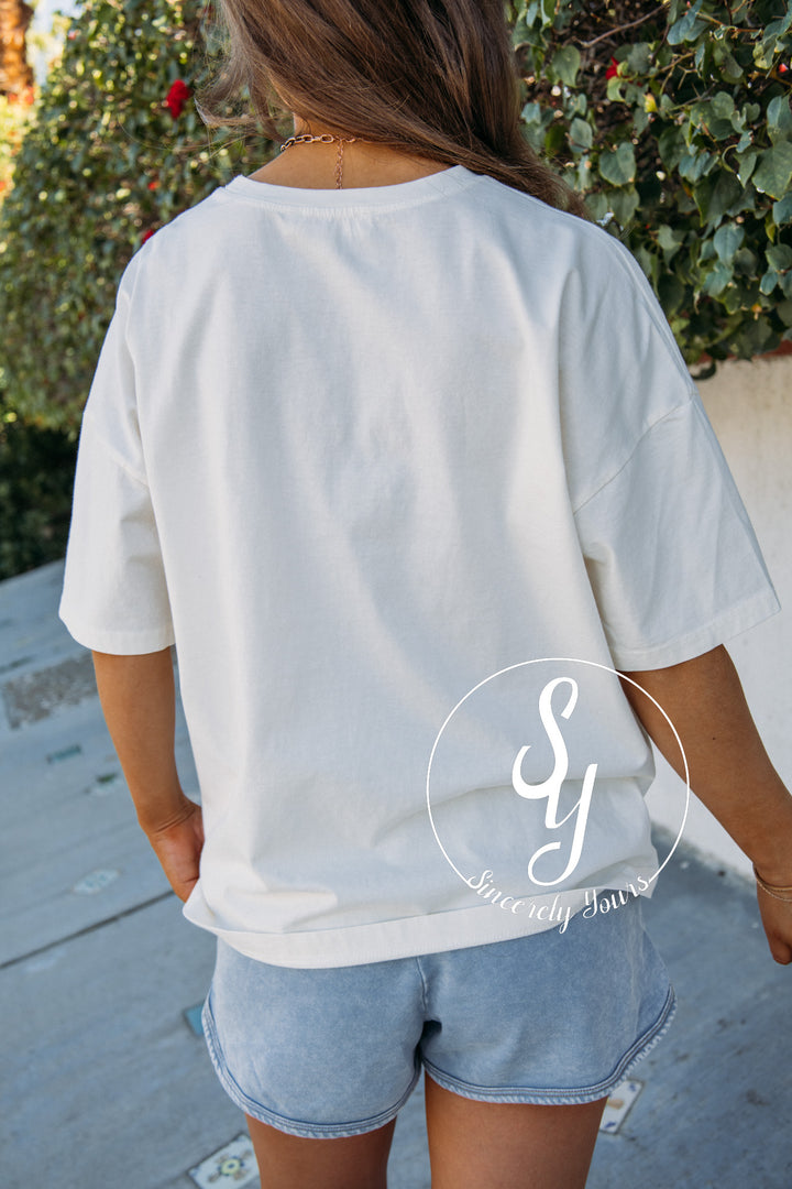 Lake Vibes Graphic - Ivory