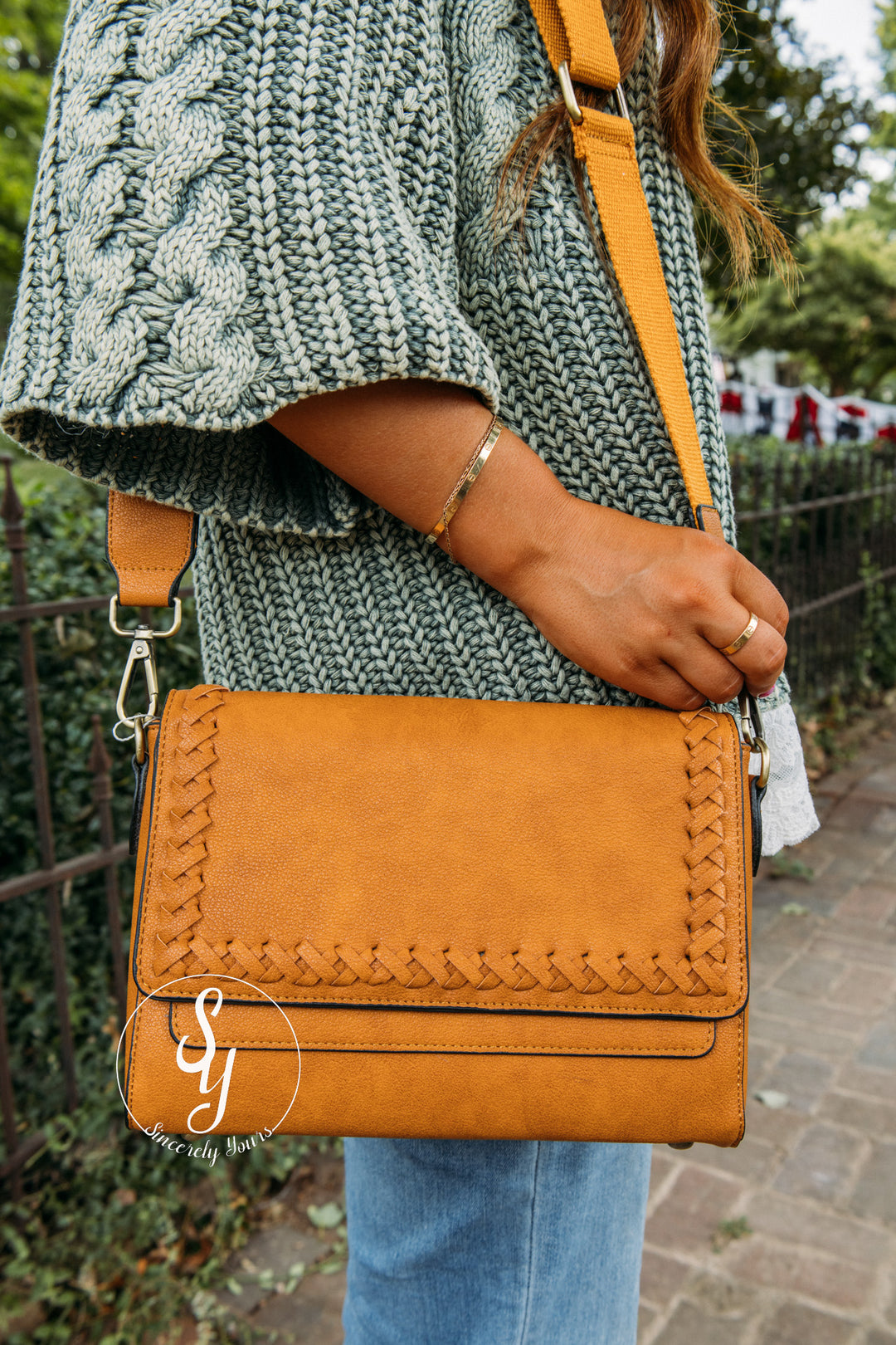 Evie Love Bag - Mustard