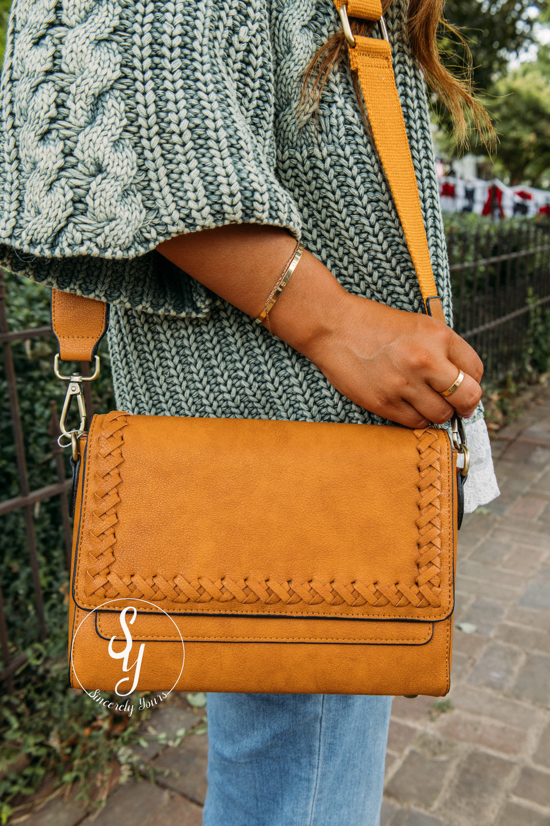 Evie Love Bag - Mustard