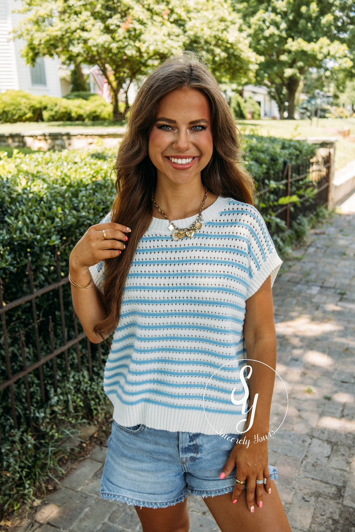 Free Spirit Sweater - Blue