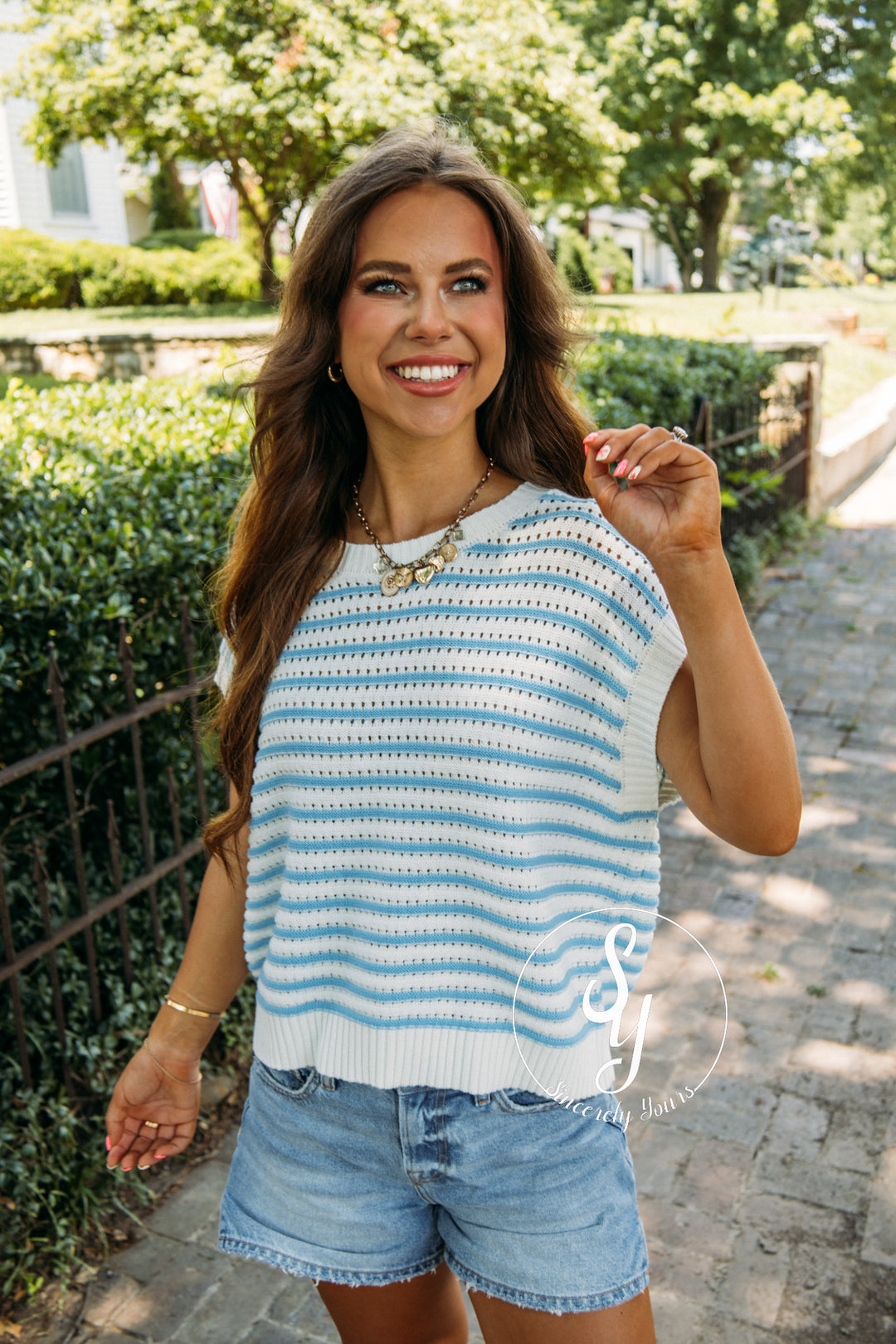 Free Spirit Sweater - Blue